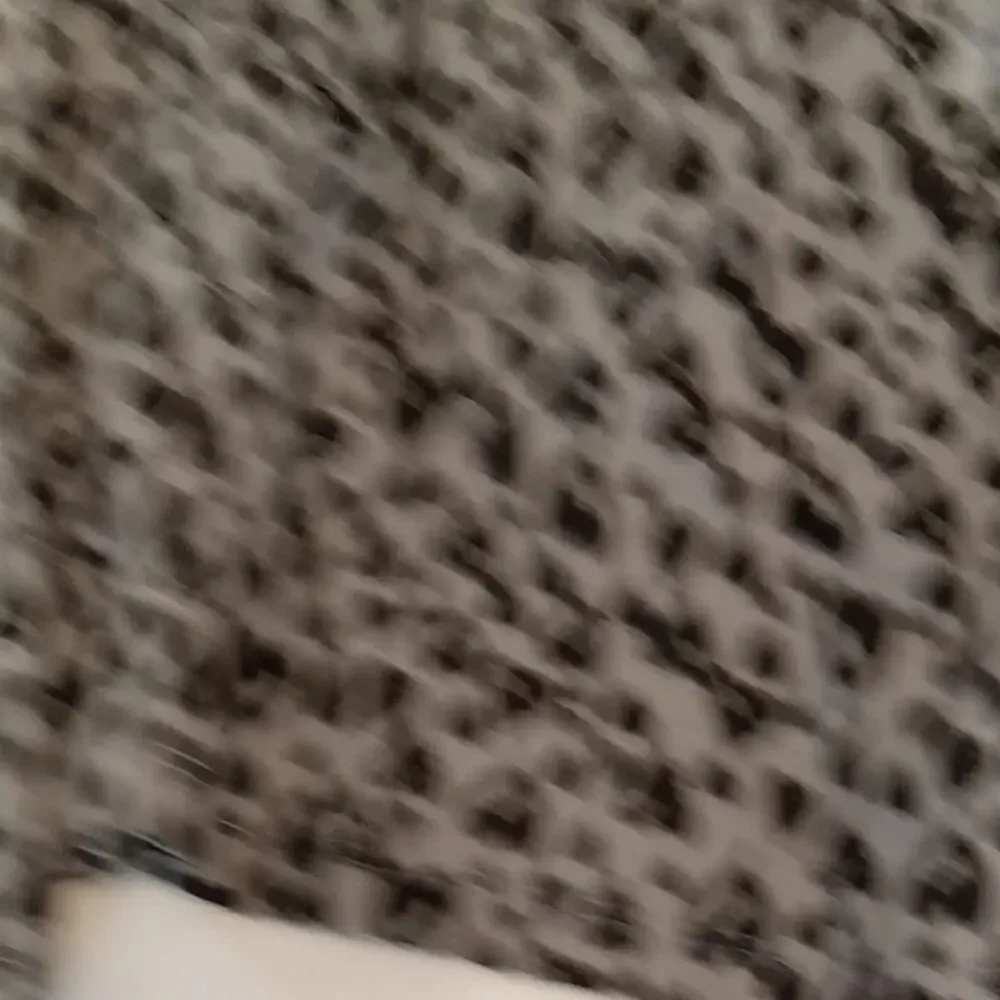 NWT Old Navy Girl's Size Large Stylish Black and Gray Leopard Print   Top